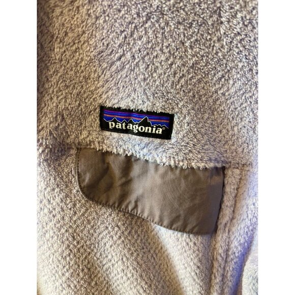 Patagonia Women’s Retool Snap-T Pullover Fleece Size Large Purple Polartec - Picture 3 of 8